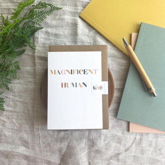 MAGNIFICENT HUMAN CARD