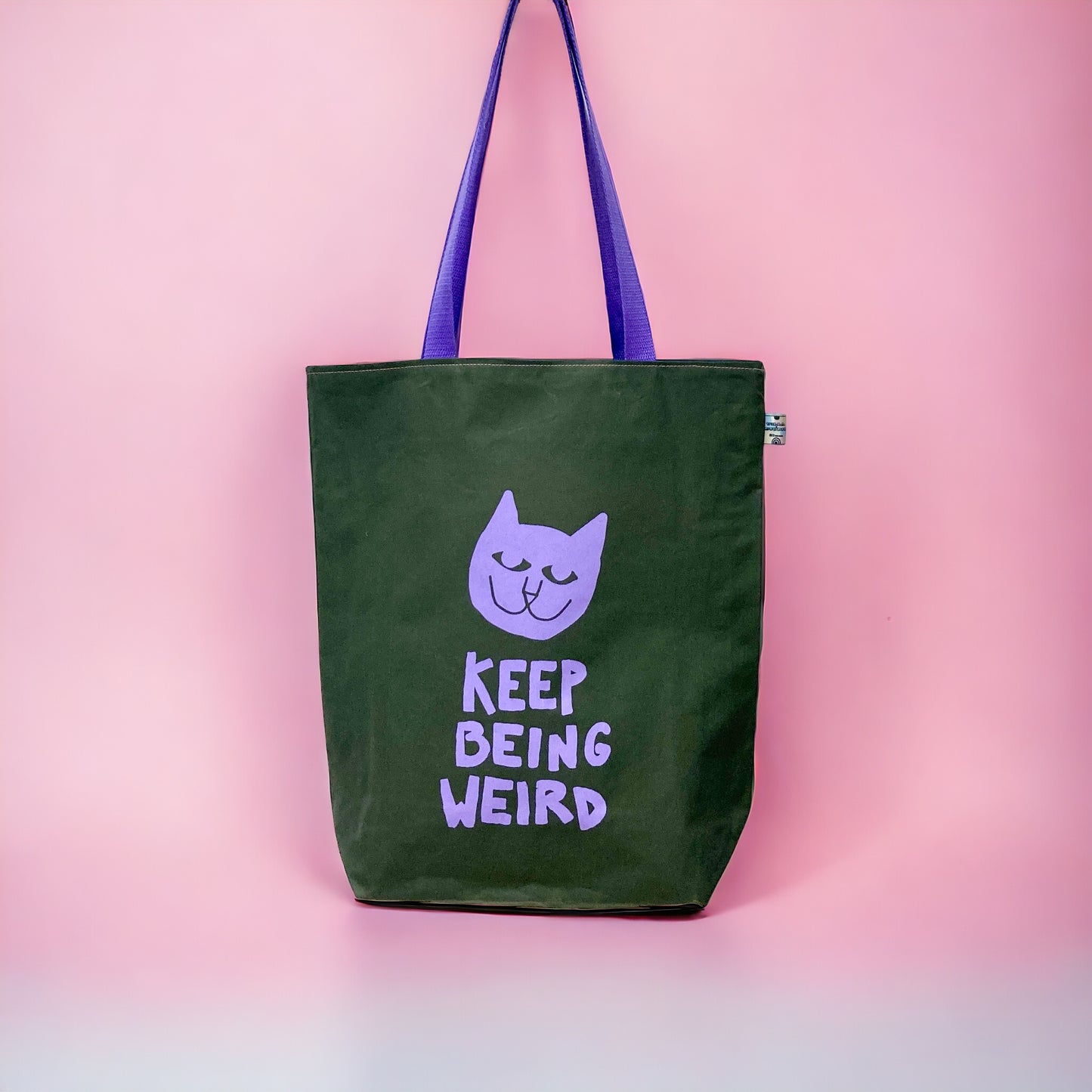 LINED TOTE BAG