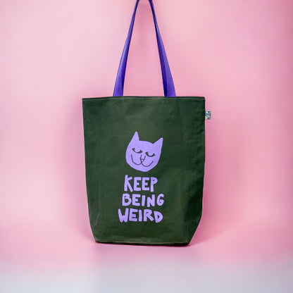 LINED TOTE BAG