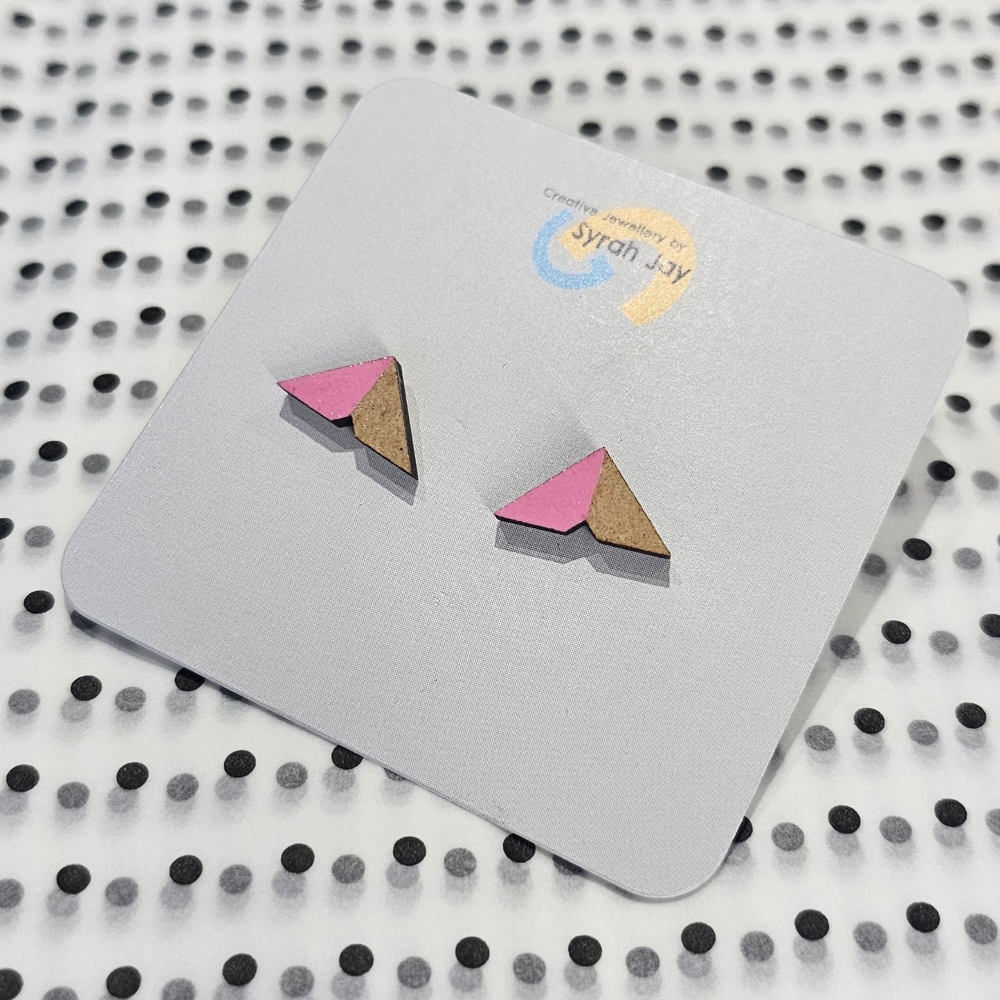 GEO BLOCK SMALL STUDS