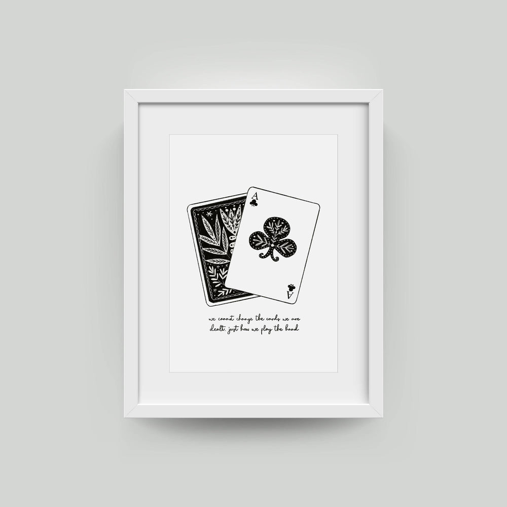 PLAYING CARDS PRINT