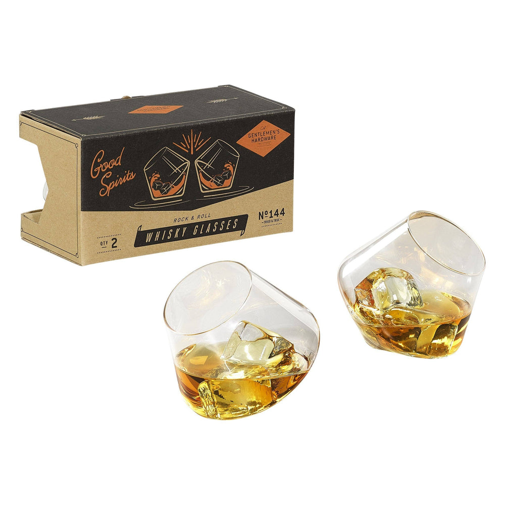 ROCKING WHISKY GLASSES (SET OF 2)