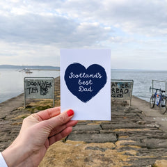 SCOTLANDS BEST DAD CARD