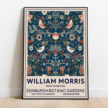 WILLIAM MORRIS - EDINBURGH STRAWBERRY THIEF A3 PRINT