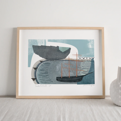 DUNDEE RIVERSIDE A4 PRINT