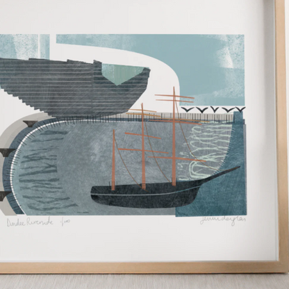 DUNDEE RIVERSIDE A4 PRINT
