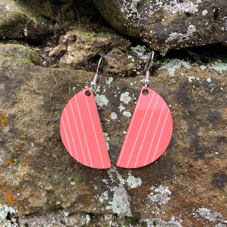 PEONY ARC DROP EARRINGS