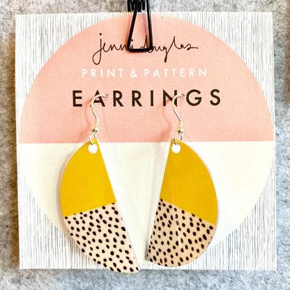 FREESTYLE ARC DROP EARRINGS