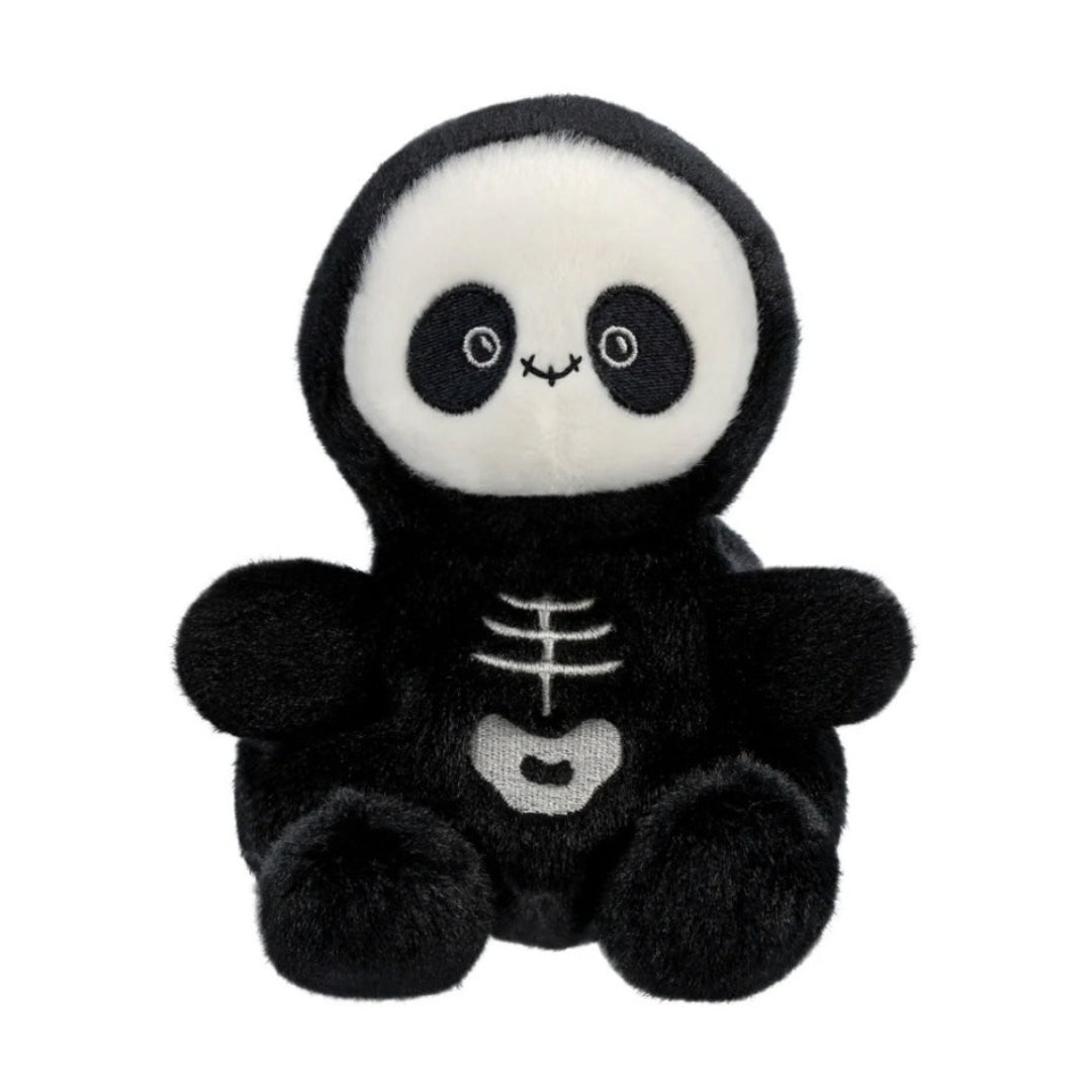 Skelly Skeleton Palm Pal soft toy – pumpkin plush Halloween gift