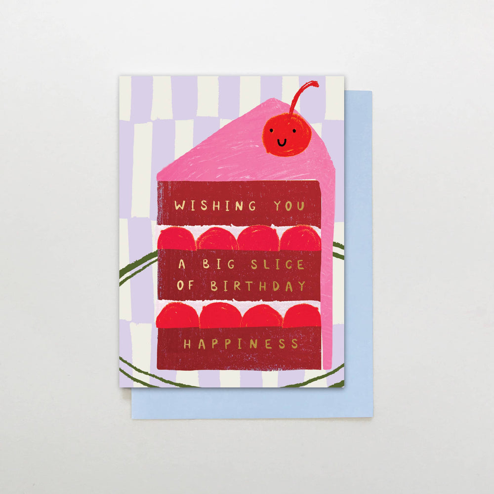 SLICE OF HAPPINESS BIRTHDAY CARD