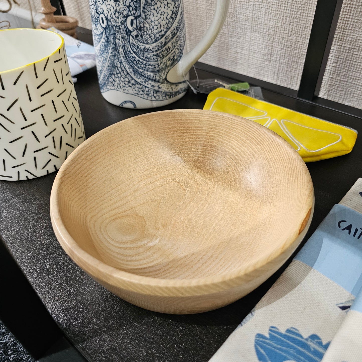 Small wooden Ash bowl handmade in Carnoustie by John Dowie