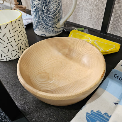 Small wooden Ash bowl handmade in Carnoustie by John Dowie