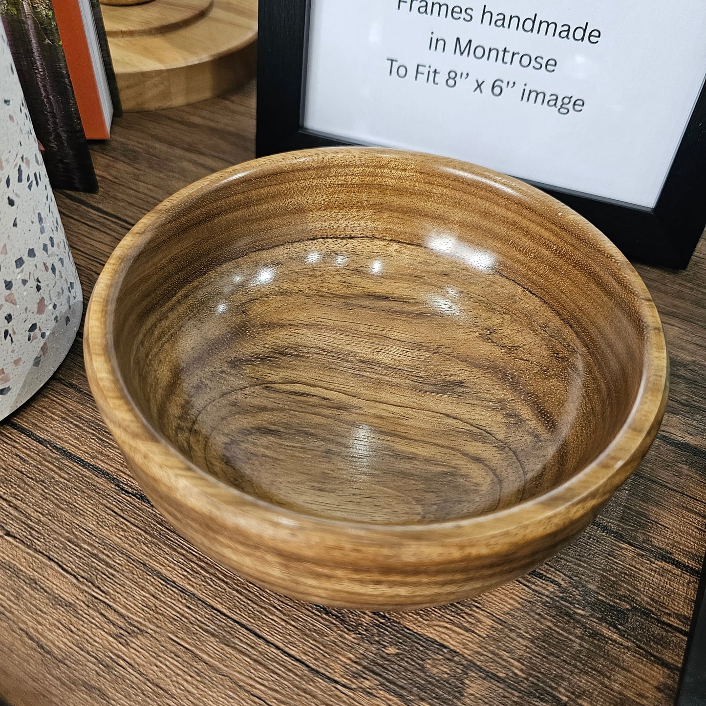 Small wooden Ivangkol bowl handmade in Carnoustie by John Dowie