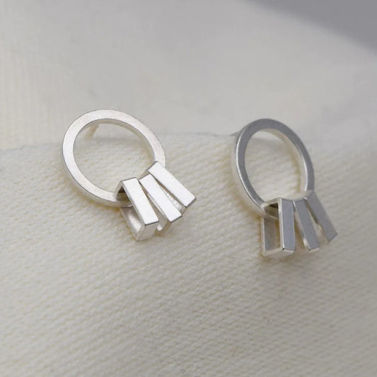 SWAY STERLING SILVER EARRINGS