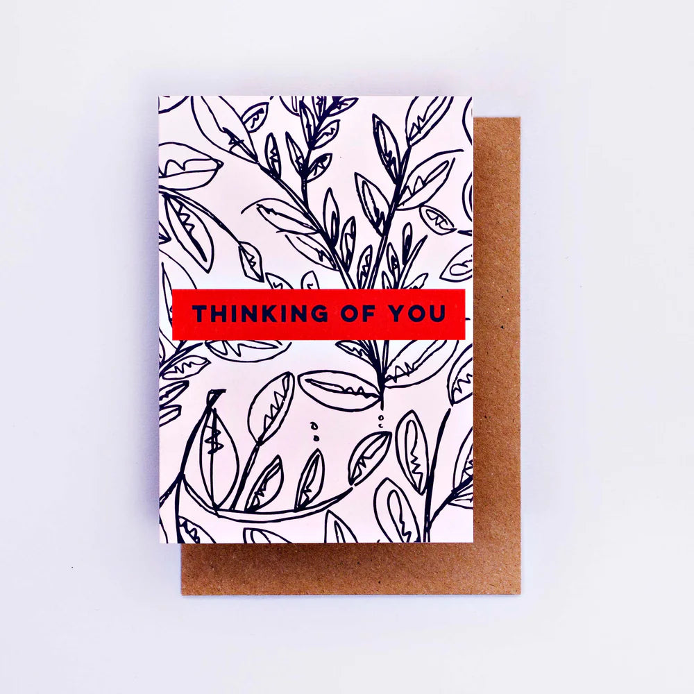 BOTANIC THINKING OF YOU CARD