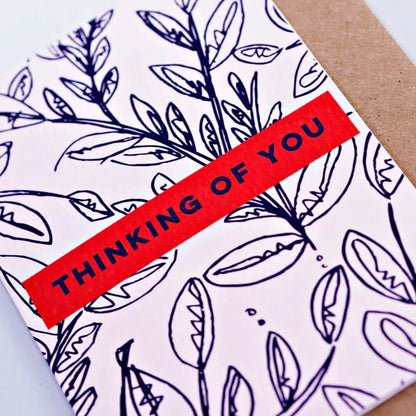BOTANIC THINKING OF YOU CARD