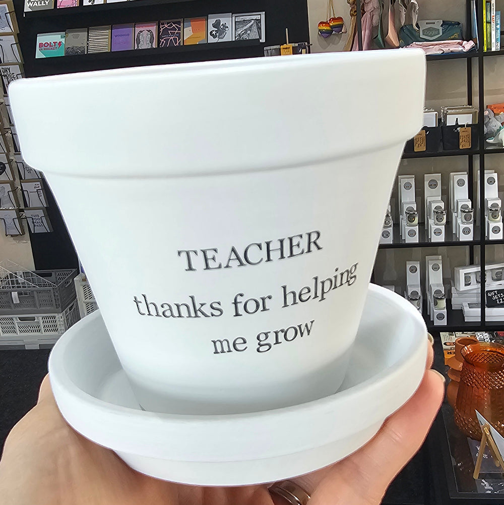 TEACHER THANKS FOR HELPING ME GROW