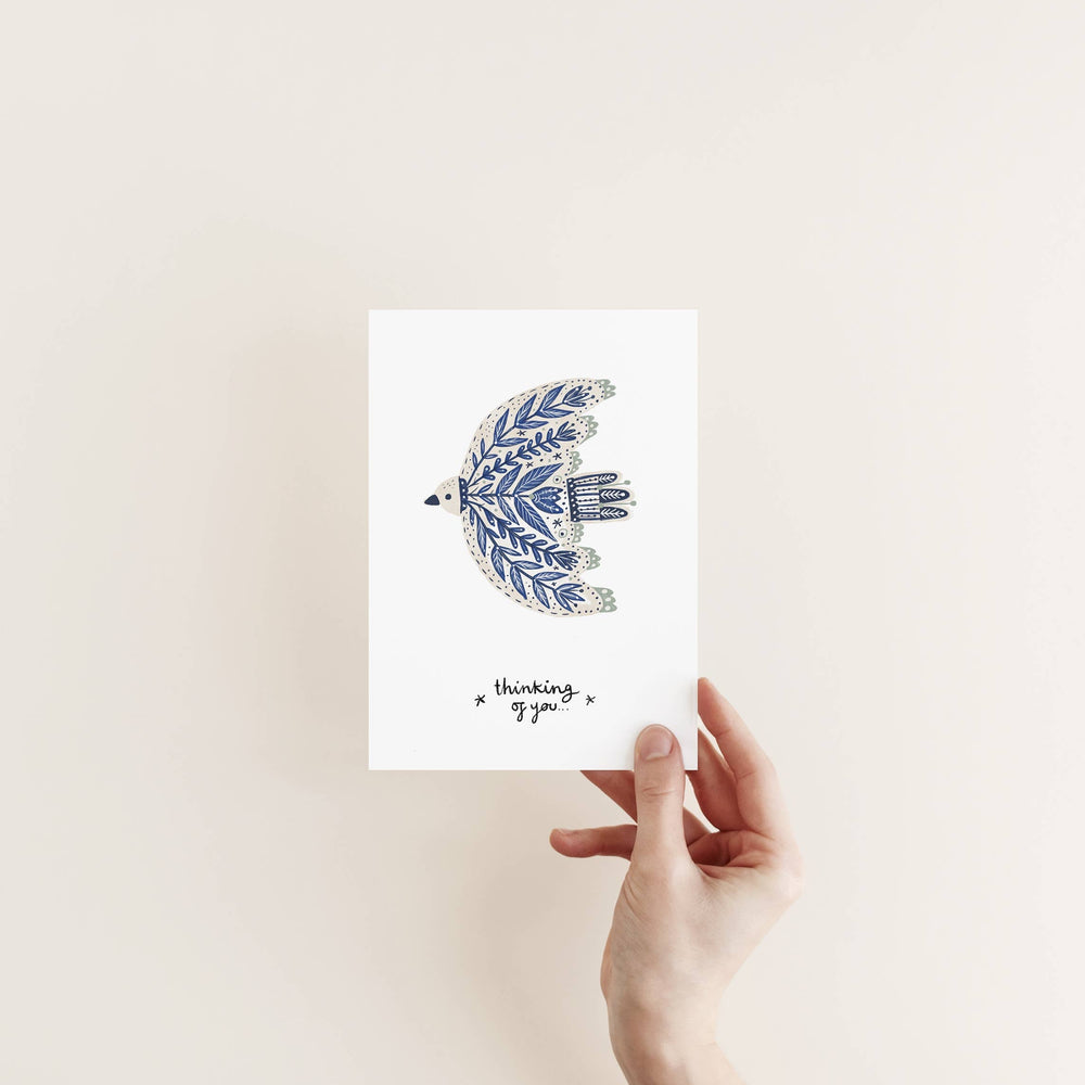 THINKING OF YOU DOVE CARD