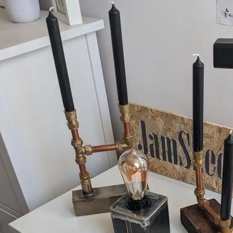 DOUBLE CANDLE HOLDER