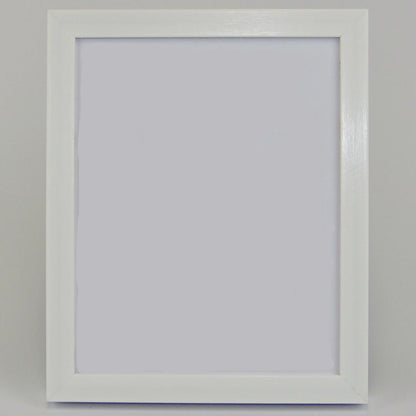 Polcore white picture frame brushed finish various sizes