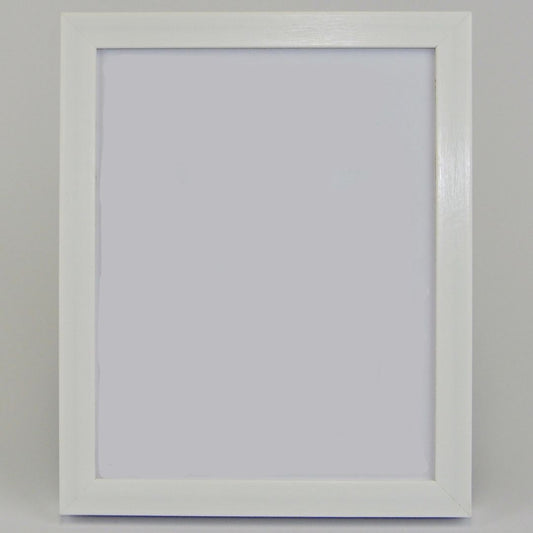 Polcore white picture frame brushed finish various sizes