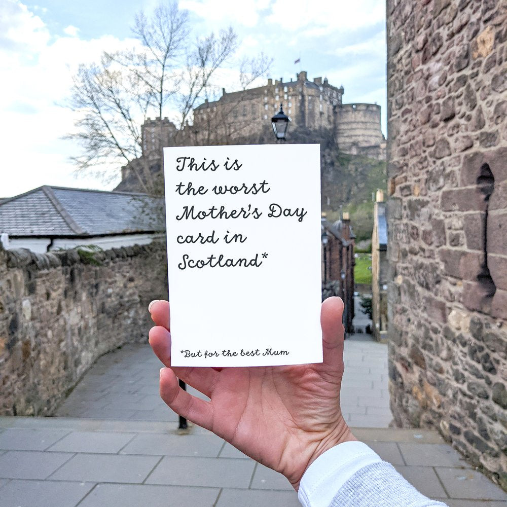 WORST MOTHERS DAY CARD