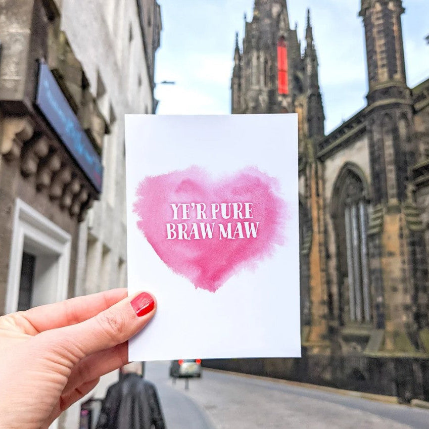 YE'R PURE BRAW MAW CARD