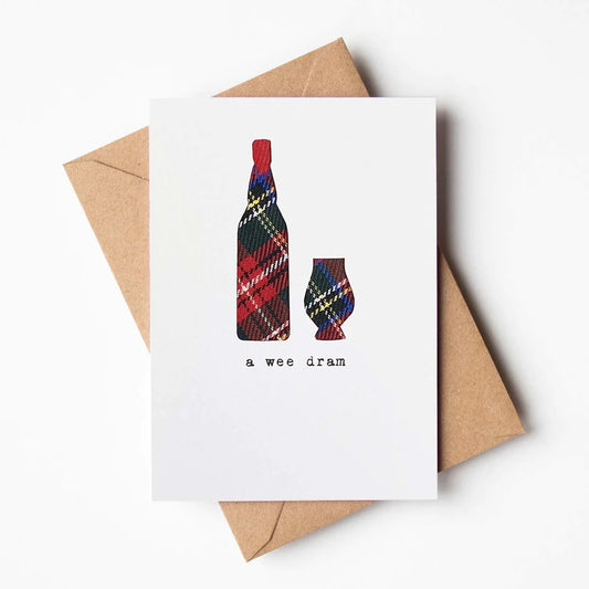 A WEE DRAM CARD