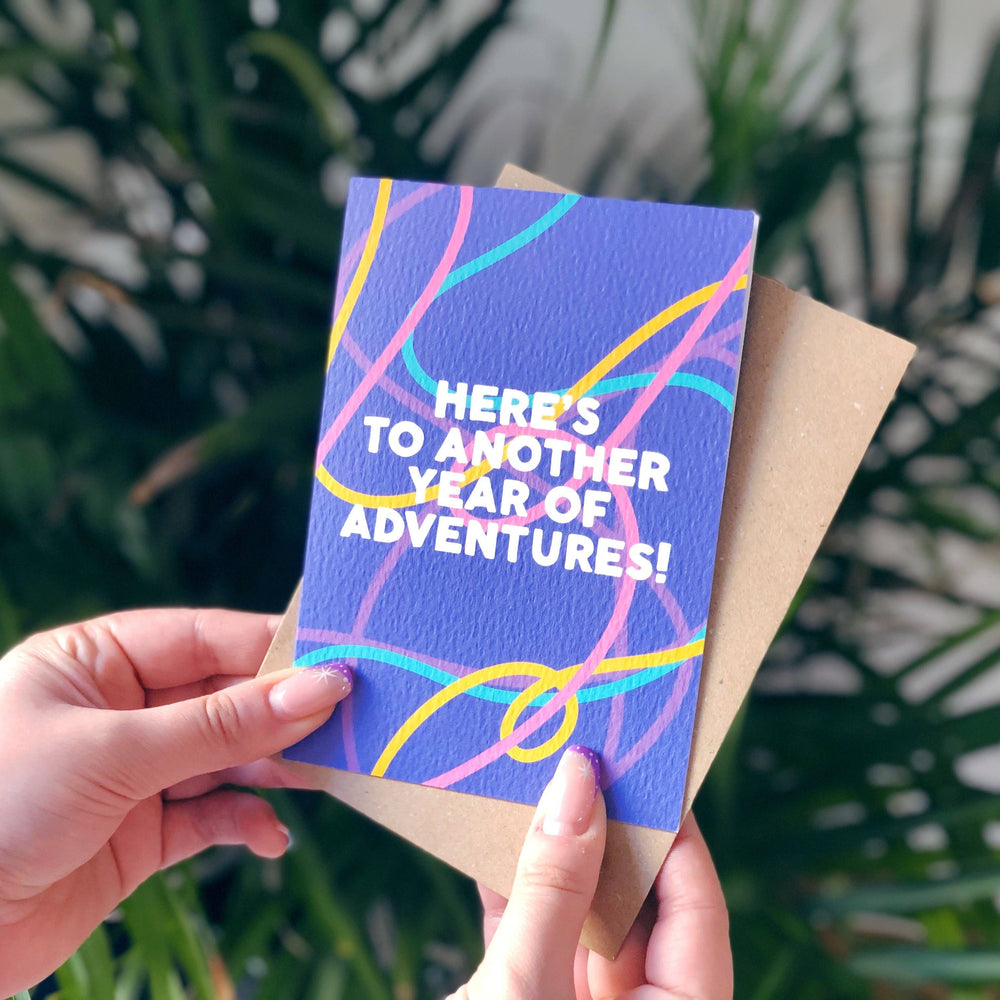 HERE'S TO ANOTHER YEAR CARD