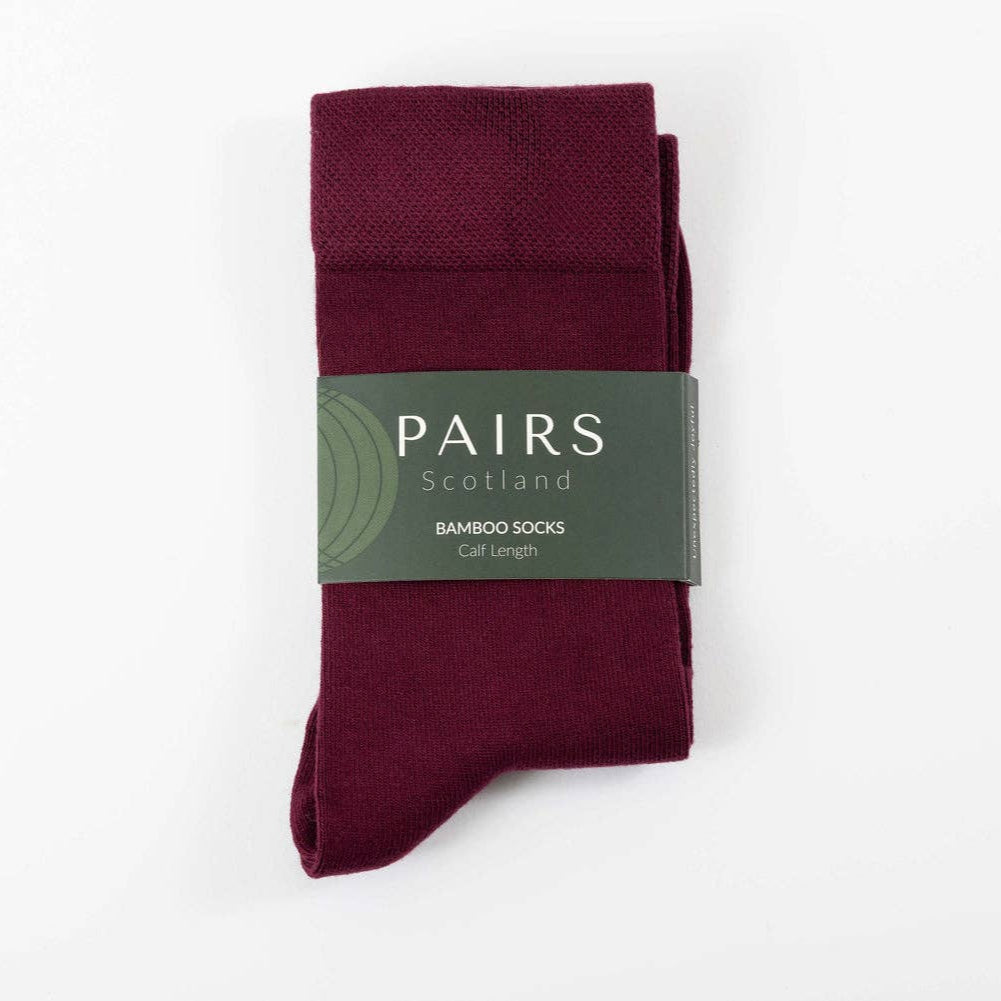 CALF LENGTH BAMBOO SOCKS