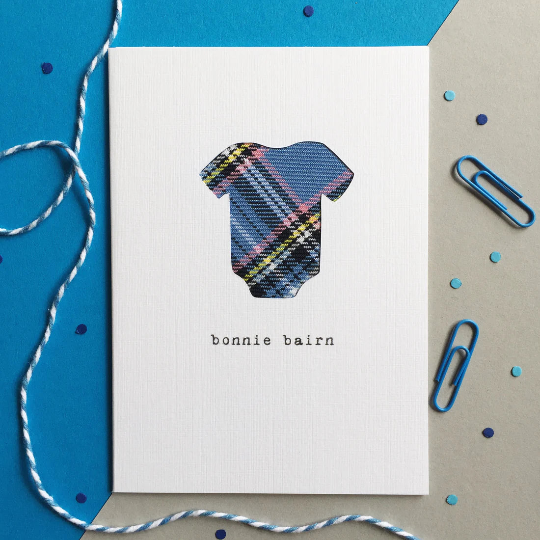 BONNIE BAIRN BOY CARD