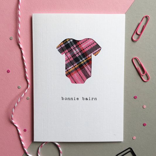 BONNIE BAIRN GIRL CARD