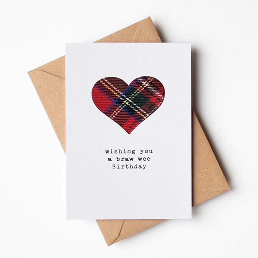 WISHING YOU A BRAW WEE BIRTHDAY CARD