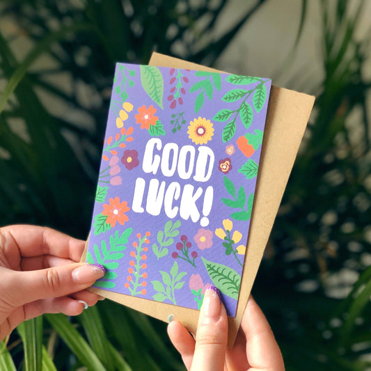 GOOD LUCK CARD