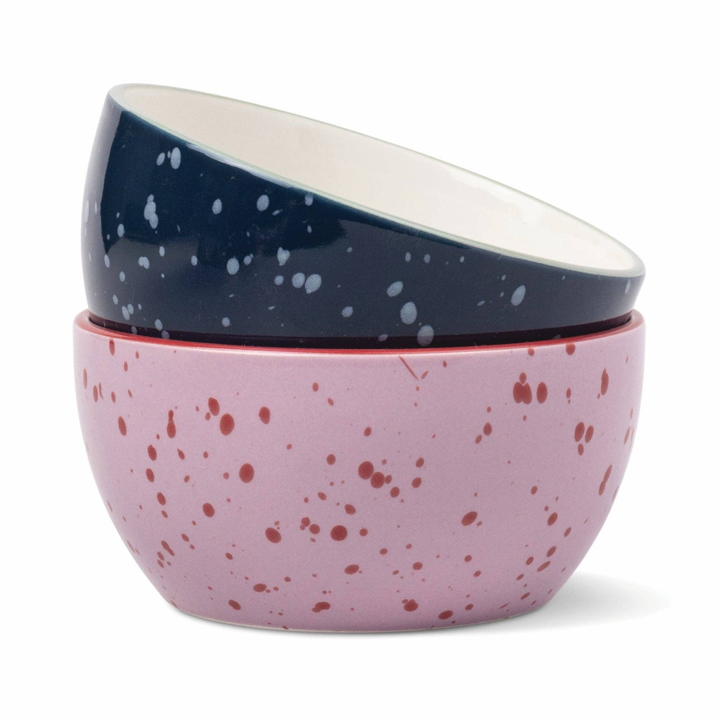THE BELLA DIPPING BOWLS - SET OF 2 SPLATTER