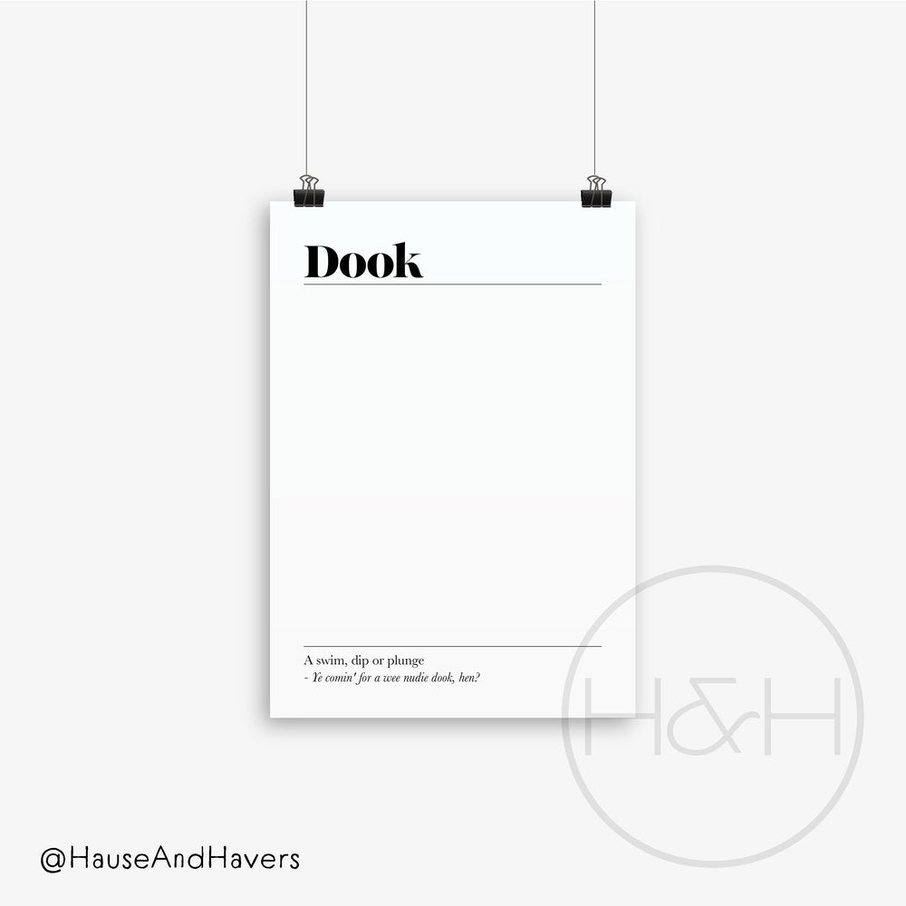 DOOK TEXT PRINT
