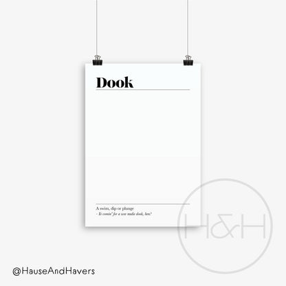 DOOK TEXT PRINT