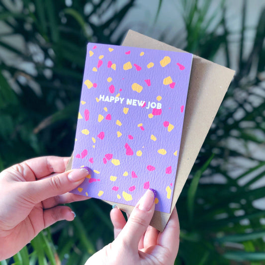 HAPPY NEW JOB CARD