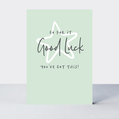 WONDERFUL YOU GOOD LUCK CARD