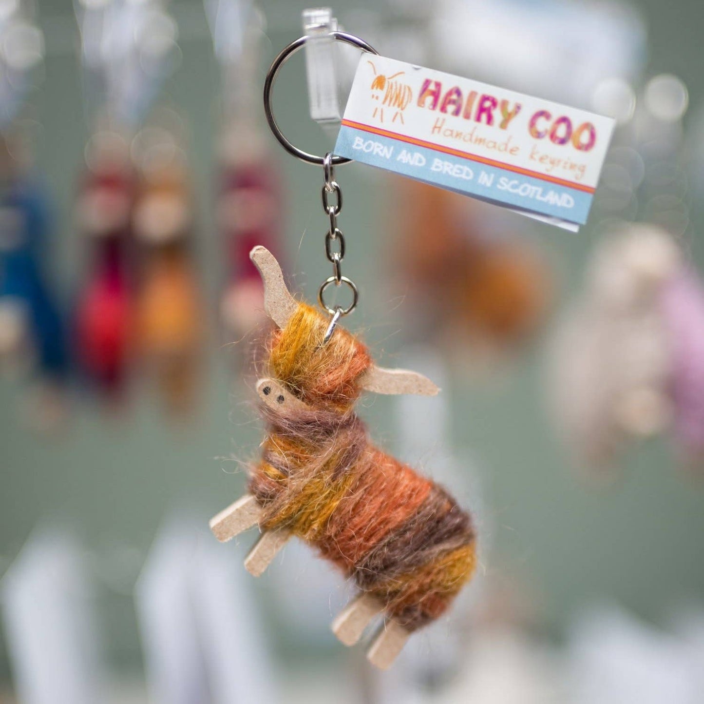 HIGHLAND COO KEYRING
