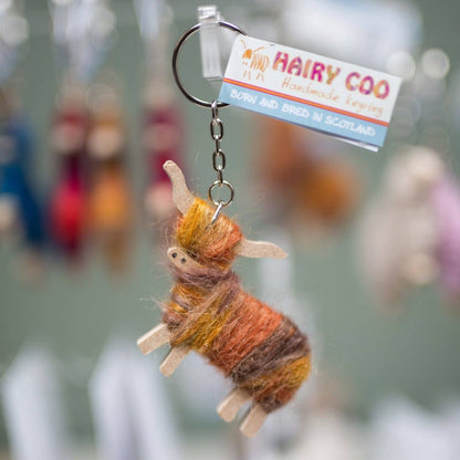 HIGHLAND COO KEYRING