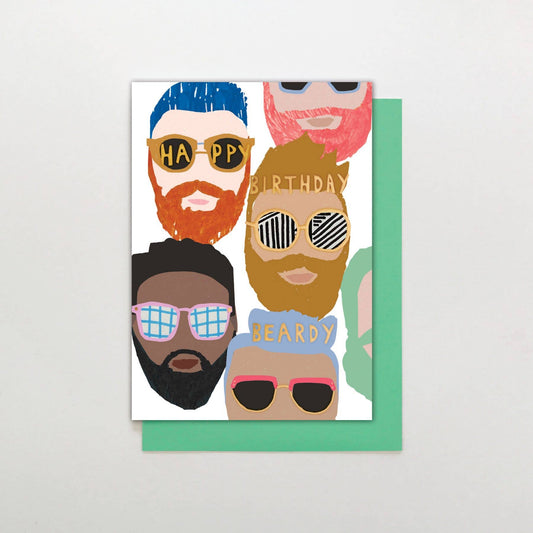 BEARDY BIRTHDAY CARD