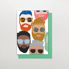 BEARDY BIRTHDAY CARD
