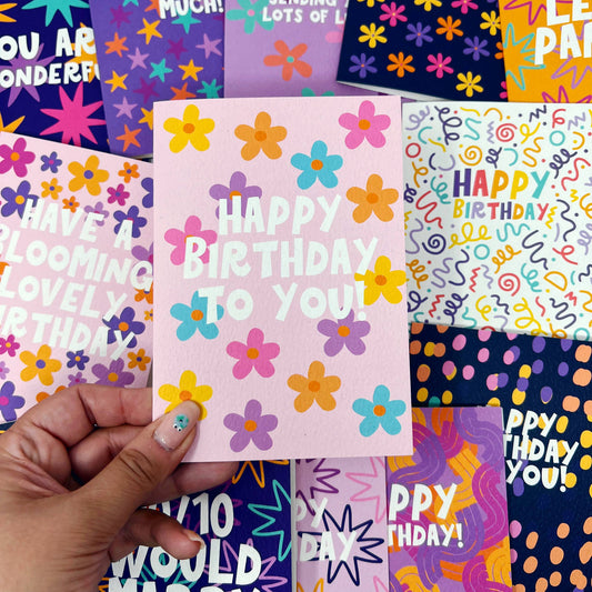 HAPPY BIRTHDAY TO YOU CARD