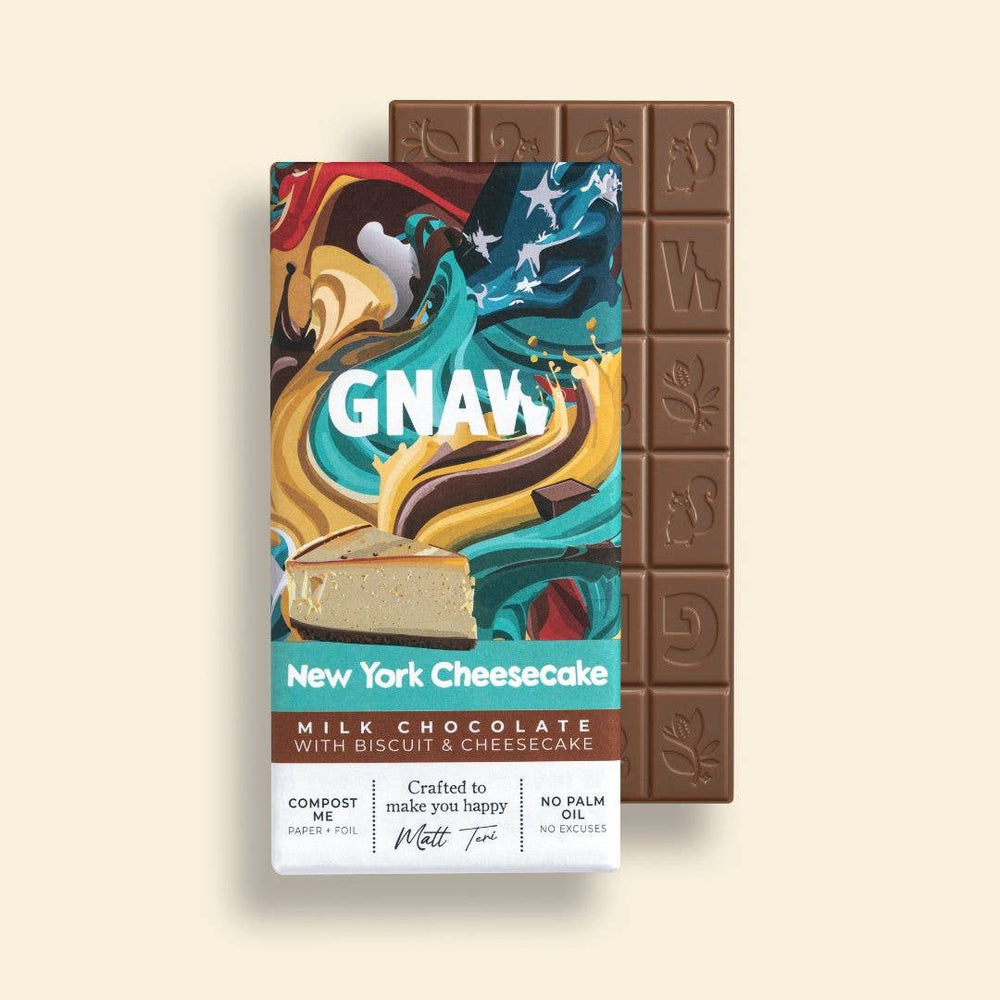 NEW YORK CHEESECAKE MILK CHOCOLATE BAR