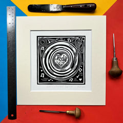 GROOVE IS IN THE HEART PRINT