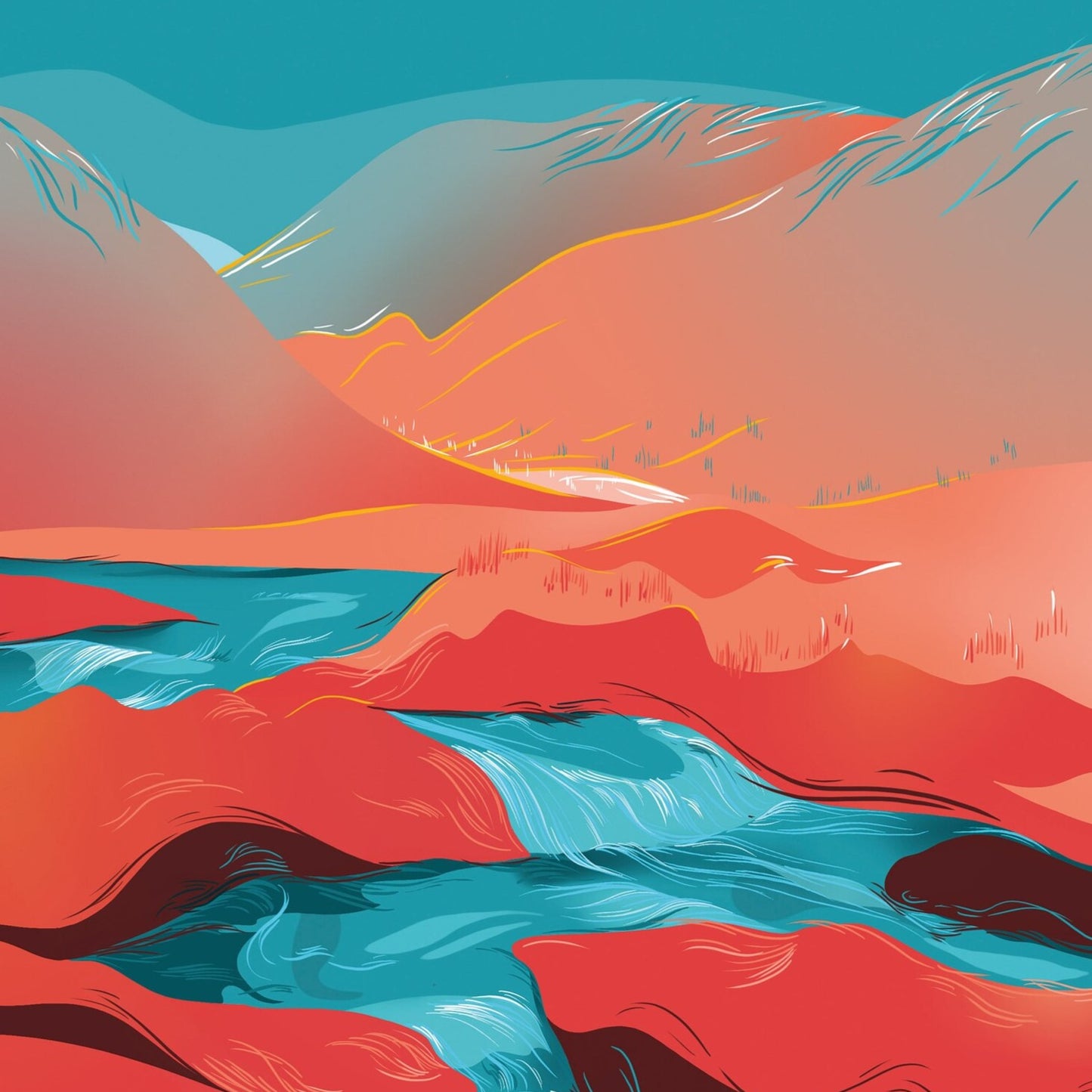 GLEN ETIVE PRINT