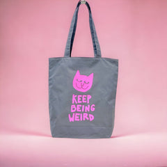 LINED TOTE BAG