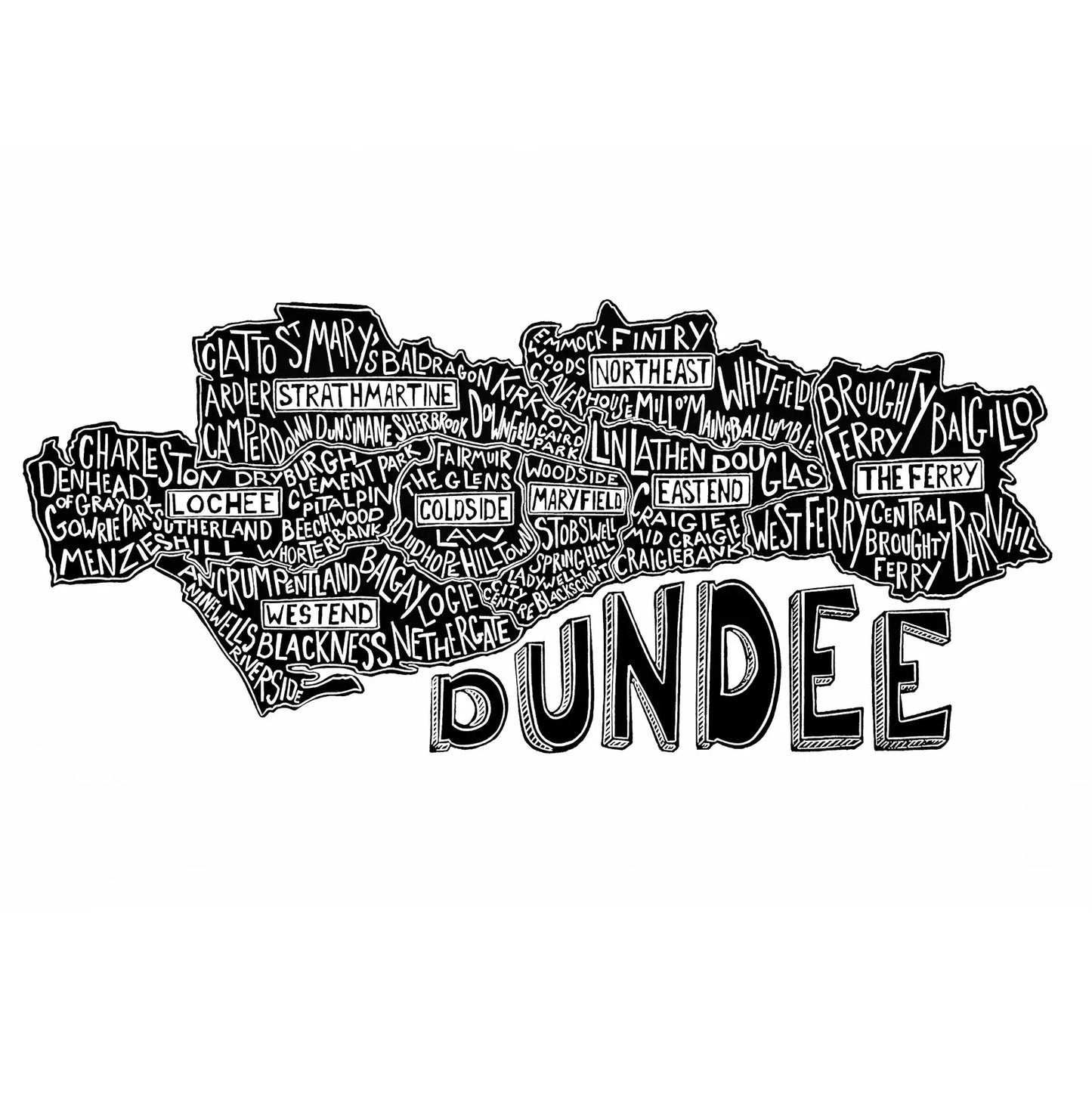 DUNDEE AREAS PRINT