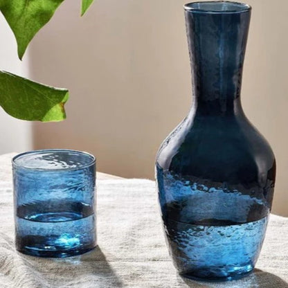 YALA HAMMERED JUG - INDIGO